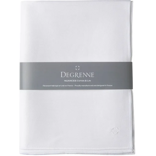 Cotton & Linen Shades White