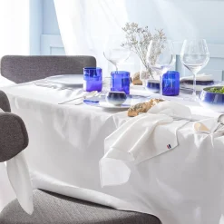 Cotton & Linen Shades White