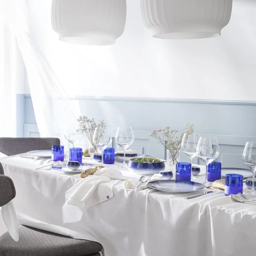Cotton & Linen Shades White