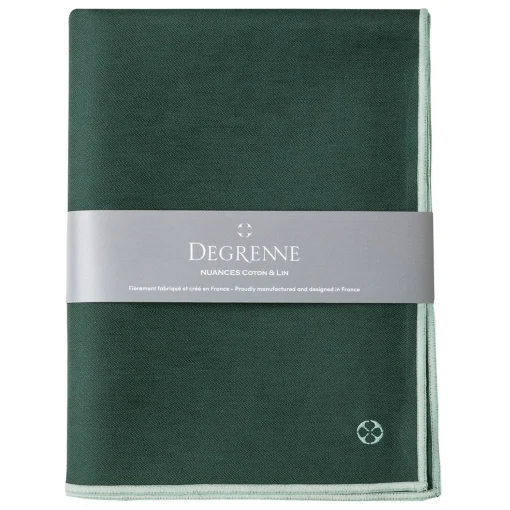 Emerald Green Cotton & Linen Shades