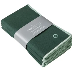 Emerald Green Cotton & Linen Shades