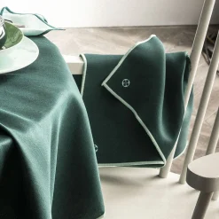 Emerald Green Cotton & Linen Shades