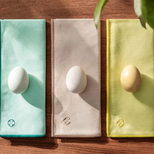 Pale Yellow Cotton & Linen Shades