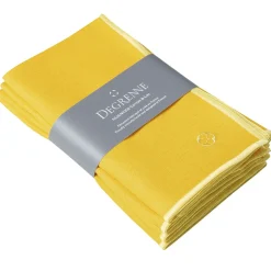 Sunflower Yellow Cotton & Linen Shades