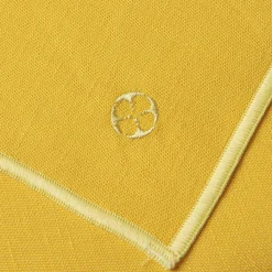Sunflower Yellow Cotton & Linen Shades
